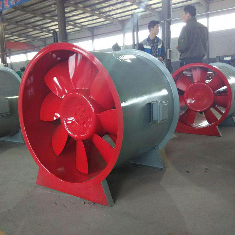 軸流消防高溫排煙風機加工生產(chǎn)要求